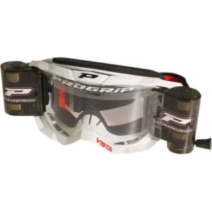 Progrip 3303 Vista crossbril met roll off XXL Wit