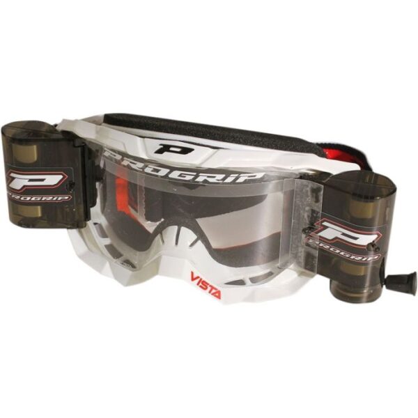 Progrip 3303 Vista crossbril met roll off XXL Wit