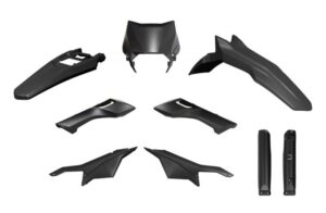 Racetech plastic kit Zwart Sur-Ron Ultra Bee