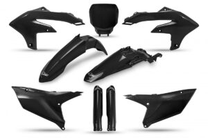 UFO plastic kit Zwart Yamaha YZ 250F 2024- & YZ 450F 2023 ( full kit )