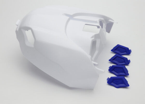 Cycra Vented Cover brandstoftank / filterbak kap Wit Yamaha YZ 250F 2024- & YZ 450F 2023- & Fantic XXF 250 2024 & XXF 450 2023- - Afbeelding 4