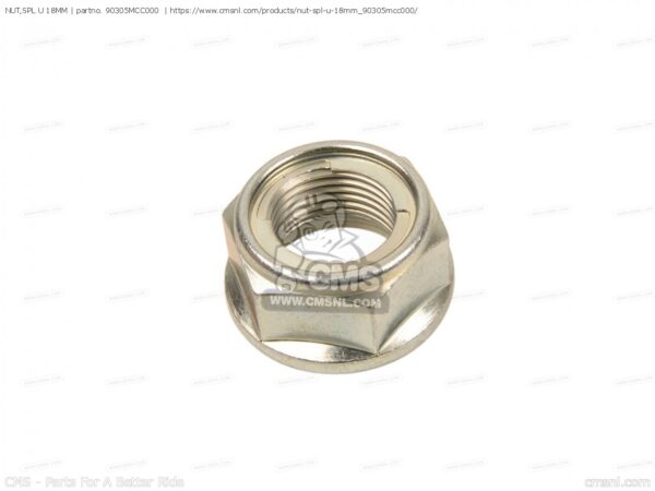 Honda OEM NUT,SPL U 18MM 90305-KS6-003