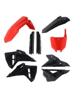Acerbis plastic kit Rood/Zwart Honda CRF 250R 2025 & CRF 450R 2025