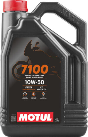 Motul 7100 4T 10W50 100% Synthetisch 4 liter