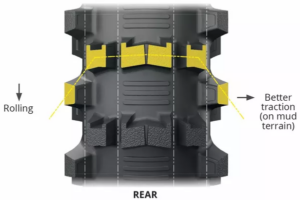 Michelin Starcross 6 Mud Crossband achterband 110/90-19 NHS