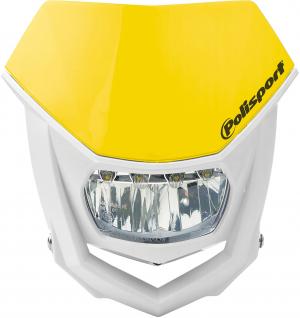 Polisport LMX Halo Led koplamp geel/wit