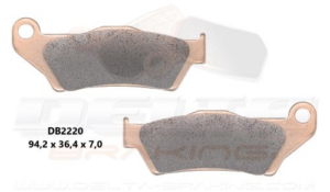 Delta Braking Sintered Voor remblokken DB2220 type D