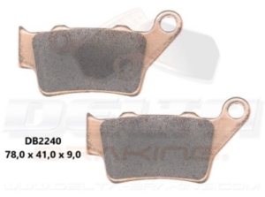 Delta Braking Achter remblokken DB2240 type D