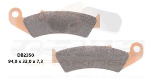 Delta Braking Sintered Voor remblokken DB2350 type D