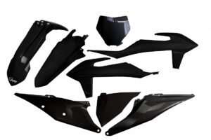 UFO plastic kit Zwart KTM SX 125/150/250 19-22 & SX-F 250/350/450 19-22