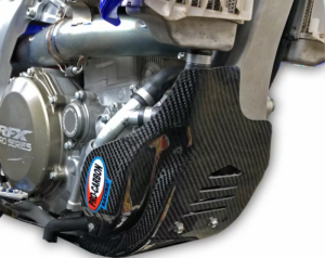 Pro Carbon blokbeschermer Yamaha YZ 250F 2019-2023 & YZ 450F 2018-2022 & Fantic XXF 450 2022-2023
