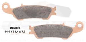 Delta Braking Sintered Voor remblokken DB2850 Type D