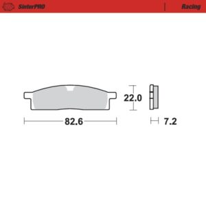 Moto Master Sintered Metal Voor remblokken SinterPro 091211
