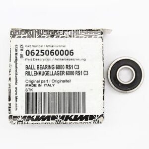 KTM OEM ball bearing 6000 RS1 C3 0625060006