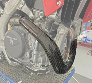 Pro Carbon uitlaatbocht bescherming voor Yoshimura RS-12 Uitlaatbocht Honda CRF 250R 2022-2024