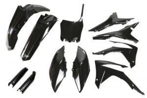 UFO plastic kit met airbox covers Zwart Honda CRF 250R 2014-2017 & CRF 450R 2013-2016 ( Full Kit )