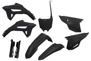 UFO plastic kit Zwart Honda CRF 250R 2022-2024 & CRF 450R 2021-2024 ( full kit )