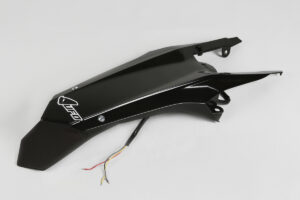 UFO Enduro Achterspatbord met led lamp zwart Husqvarna TE/FE 125/250/300/350/450/501 14-16