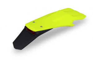 UFO Enduro Achterspatbord Fluor Geel Husqvarna TE/FE 250-501 2020-2023
