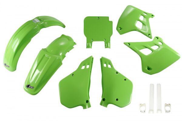 UFO plastic kit ( full kit ) Groen Kawasaki KX 250 90-91