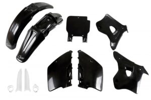 UFO plastic kit Zwart Kawasaki KX 125/250 94-95 ( full kit )