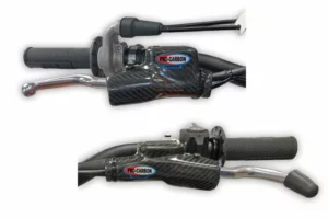 Pro Carbon koppeling en remhendel master cylinder bescherming set SX/SX-F … XC/XC-F 2014-2024 ( Brembo )