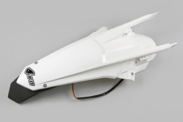 UFO Enduro achterspatbord Wit KTM EXC 125/150/250/350/450/500 17-19
