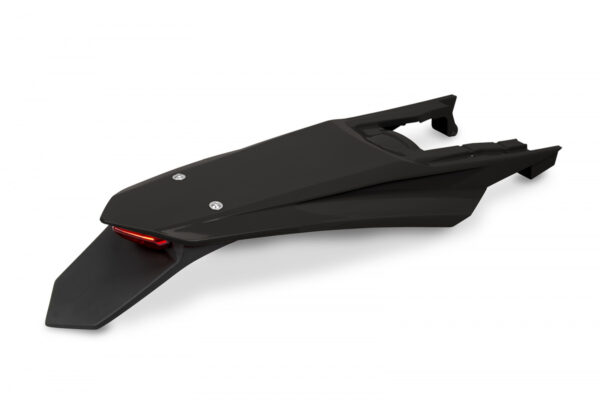 UFO Enduro achterspatbord Zwart KTM EXC/F 125/150/250/350/450/500 24-