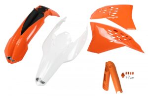UFO plastic kit OEM 2011 KTM EXC 250/300/350/450/500 2009-2011 (full kit) (zonder koplamp plastic)