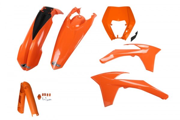 UFO plastic kit Oranje KTM EXC/EXC-F 125/250/300/350/450/500 2012-2013 (full kit)