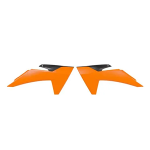 Racetech Radiator Kappen Oranje/Zwart KTM SX 85 2025