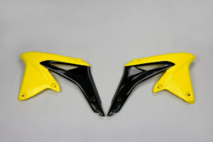UFO radiator kappen Geel / Zwart Suzuki RM-Z 450 08-17