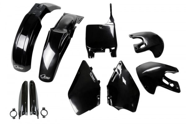 UFO plastic kit Zwart Suzuki RM 125/250 99-00 ( full kit )