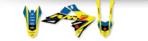 Blackbird Dream 5 stickerset 3 delig Suzuki RM 125/250 1996-2000