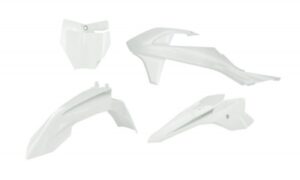 Racetech plastic kit Wit KTM SX 50 2016-2023
