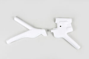 UFO frame beschermers Wit Honda XR 600R 1988-2002