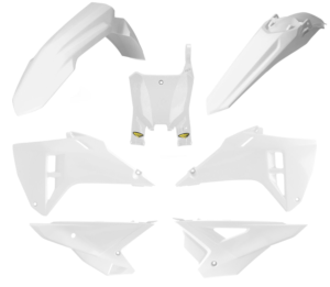 Cycra plastic kit Wit Honda CRF 250R 2025 & CRF 450R 2025