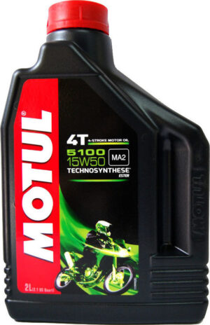 Motul 5100 4T 15W50 Half Synthetisch 2 Liter