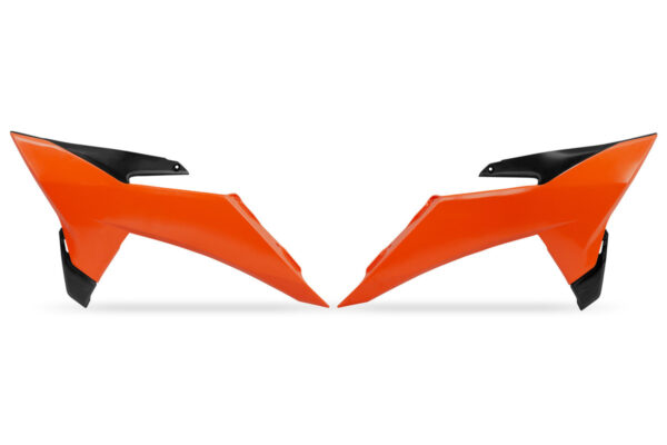 UFO Radiator Kappen Oranje KTM SX 125/150/250/300 2023-2025 & SX-F 250/350/450 2023-2025 ( model 2025 )