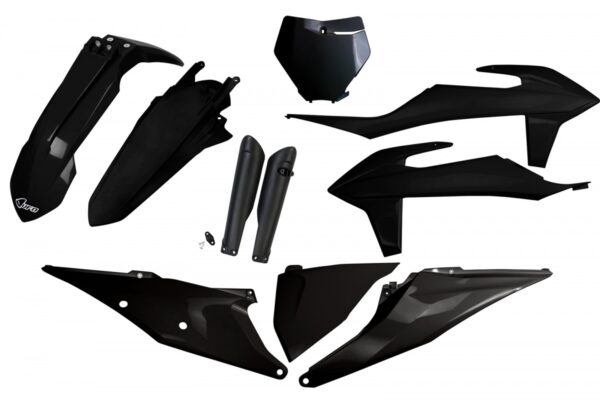 UFO plastic kit Zwart KTM SX 125/150/250 19-22 & SX-F 250/350/450 19-22 ( full kit )
