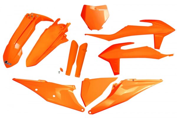 UFO plastic kit Fluor Oranje KTM SX 125/150/250 19-22 & SX-F 250/350/450 19-22 ( full kit )