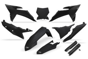 UFO plastic kit Zwart ( Full kit ) KTM SX 125/150/250/300 2023-2025 & SX-F 250/350/450 2023-2025 ( model 2025 )