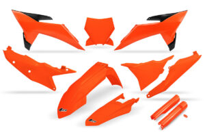 UFO plastic kit Fluor Oranje ( Full kit ) KTM SX 125/150/250/300 2023-2025 & SX-F 250/350/450 2023-2025 ( model 2025 )