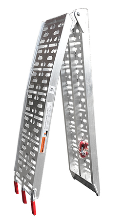 Hyper opvouwbare oprijplaat 30,5cm breed, 226cm lang, 340kg draagkracht