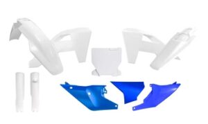Racetech plastic kit Wit/Blauw Husqvarna TC/FC 125/250/350/450 2025- ( full kit )