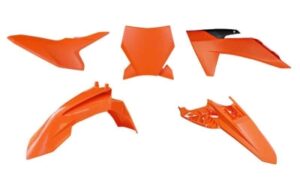 Racetech plastic kit Oranje KTM SX 50 2024-