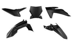 Racetech plastic kit Zwart KTM SX 50 2024-
