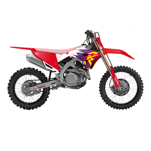 Blackbird Stickerset Retro Honda CRF 250R 2022-2024 & CRF 450R 2021-2024 - Afbeelding 2