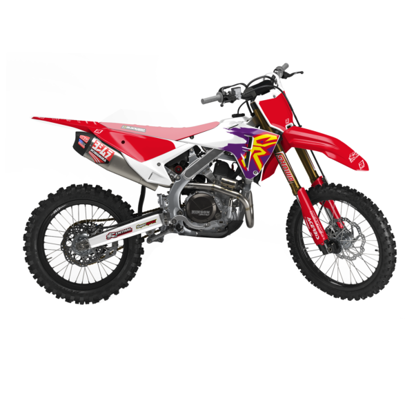 Blackbird Stickerset Retro Honda CRF 250R/450R 2025 - Afbeelding 2
