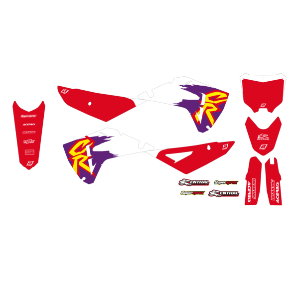 Blackbird Stickerset Retro Honda CRF 250R/450R 2025